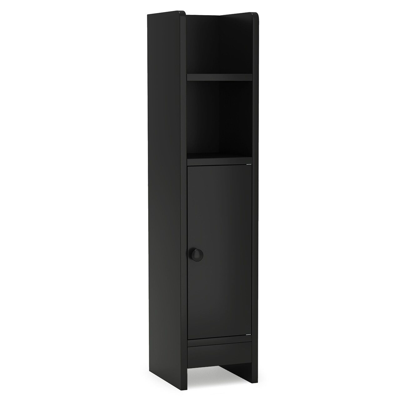 Slim Bathroom Storage Cabinet Narrow Floor Cabinet 8 Inch Wide Space Saving Organizer With Shelves